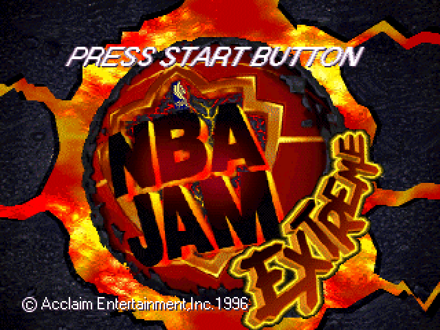 NBA Jam Extreme Title Screen